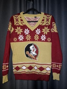 Ugly Christmas Sweater Xmas Size Large Florida State